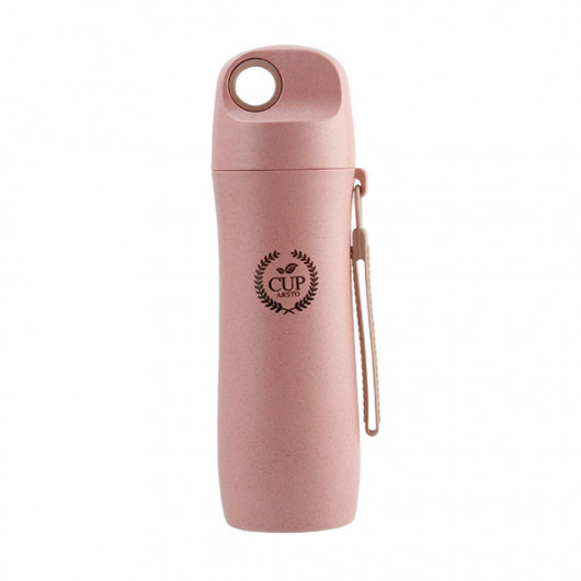 Wheat Straw Bottles pink